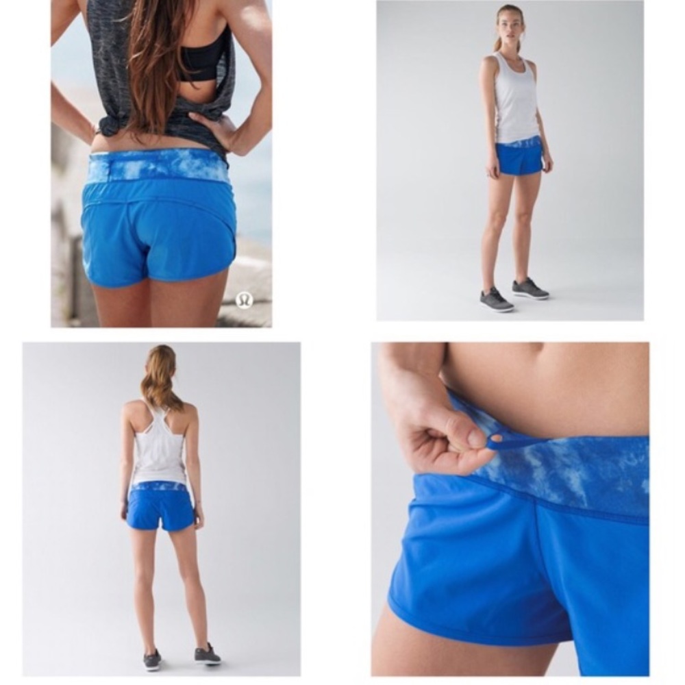 Lululemon speed shorts